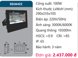  ĐÈN PHA LED 100W DUHAL SDJA422 / SDJA 422 