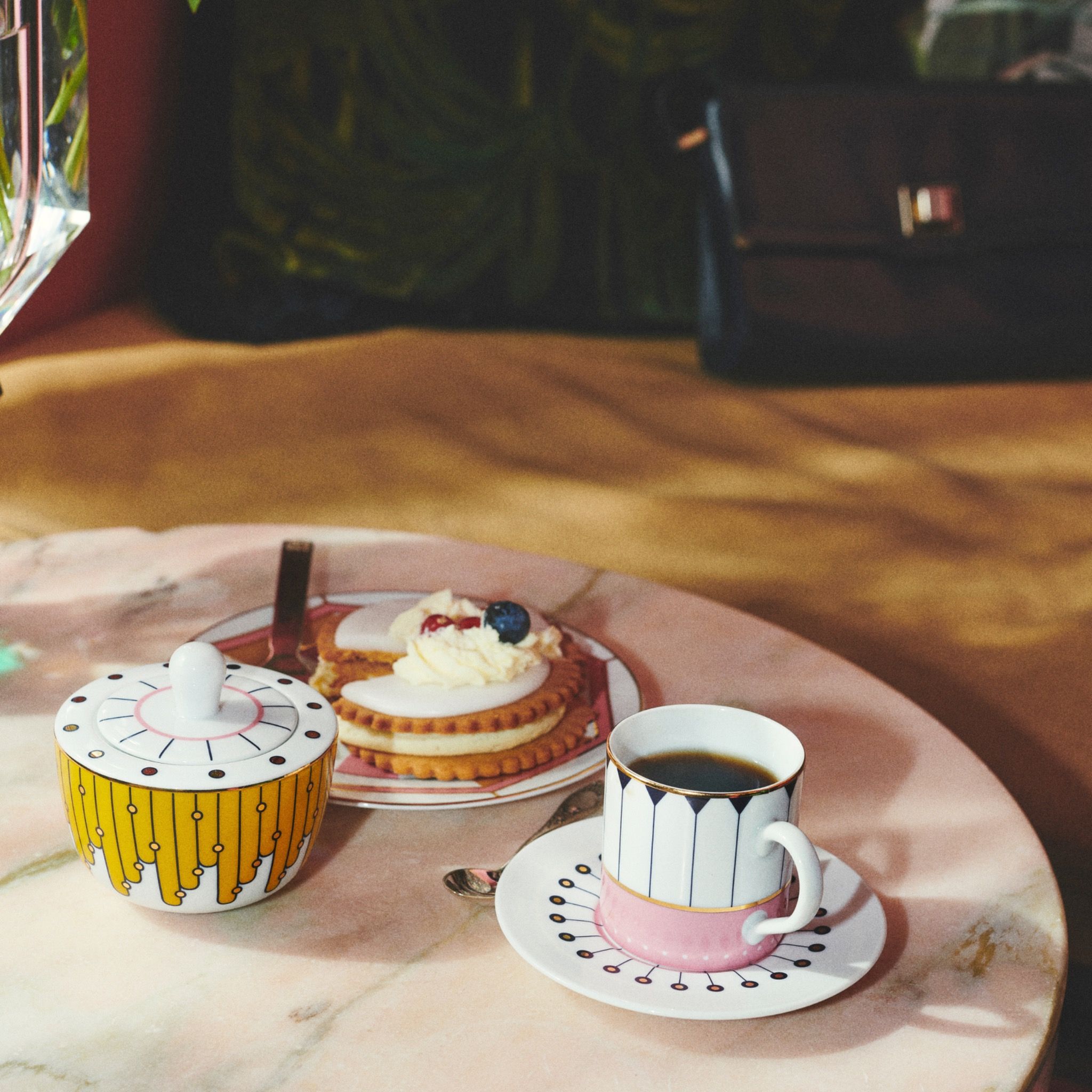  Set tách coffee và đĩa lót Velvet Morning Reflections Copenhagen 