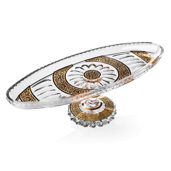  Chân bồng Fish - Plate Romantic 45.5cm Ales Zverina 