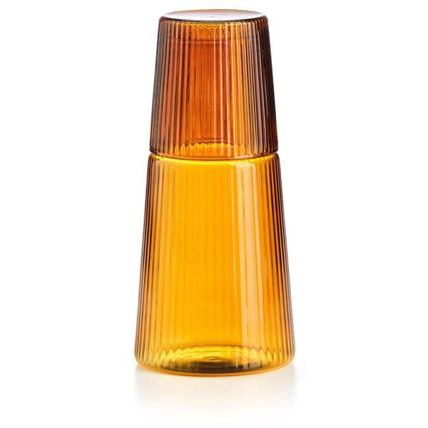  Bình nước kèm nắp Narciso hổ phách 0.6L 