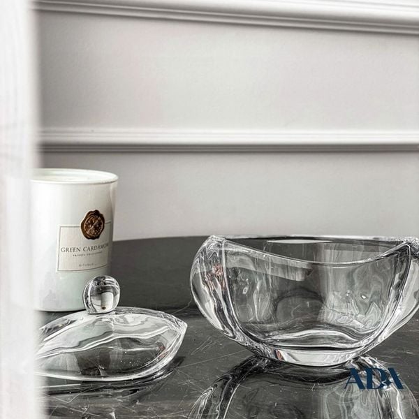 Thố con sò pha lê Bohemia