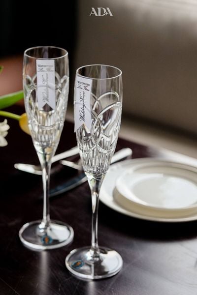  Ly champagne pha lê Wedding Vows Waterford 