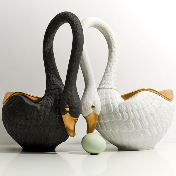  Bát thiên nga Petit Trắng L'objet 