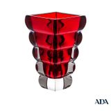  Lọ hoa pha lê cao cấp Adria đỏ 25cm 