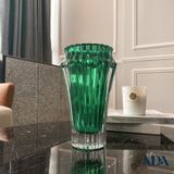  Lọ hoa pha lê Crown Jewel xanh lá 25cm 