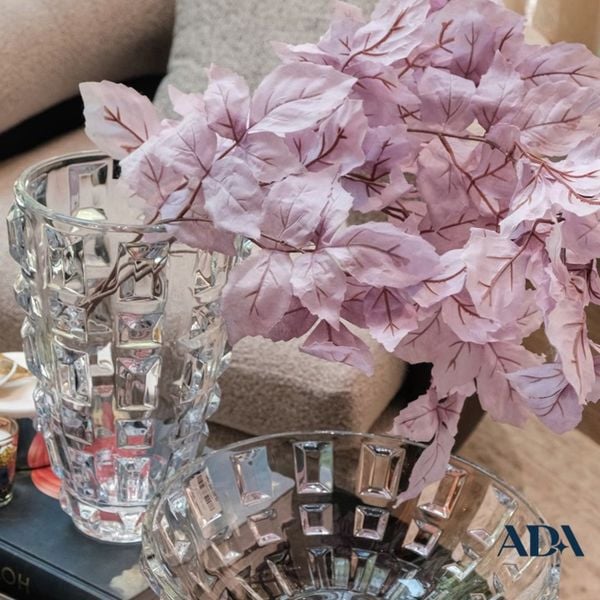 Lọ hoa pha lê trắng Rogaska