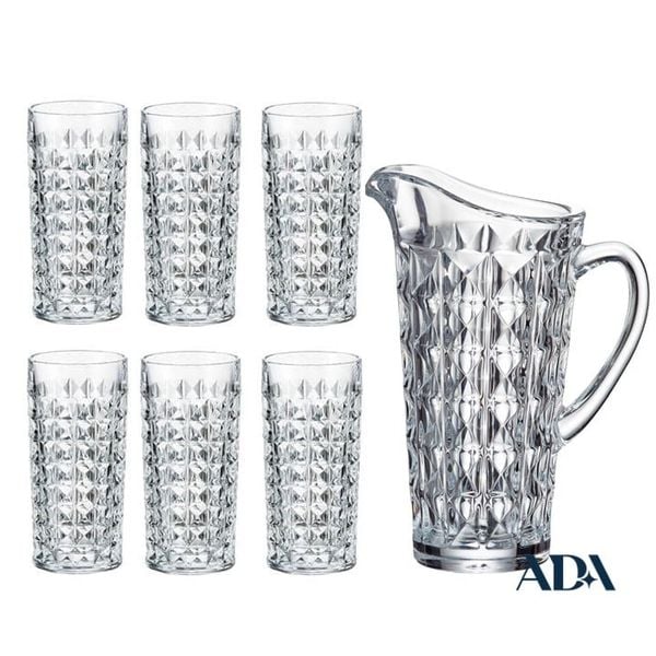 bộ bình nước pha lê diamond