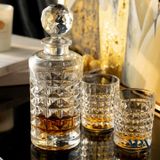  Bộ Bình Rượu Pha Lê Kim Cương  + Hộp Quà 