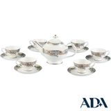  Bộ trà xanh ngọc dây vàng 