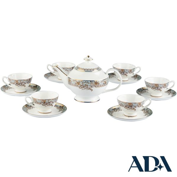  Bộ trà xanh ngọc dây vàng 