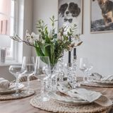  Chân nến Carat silver 29.7cm 