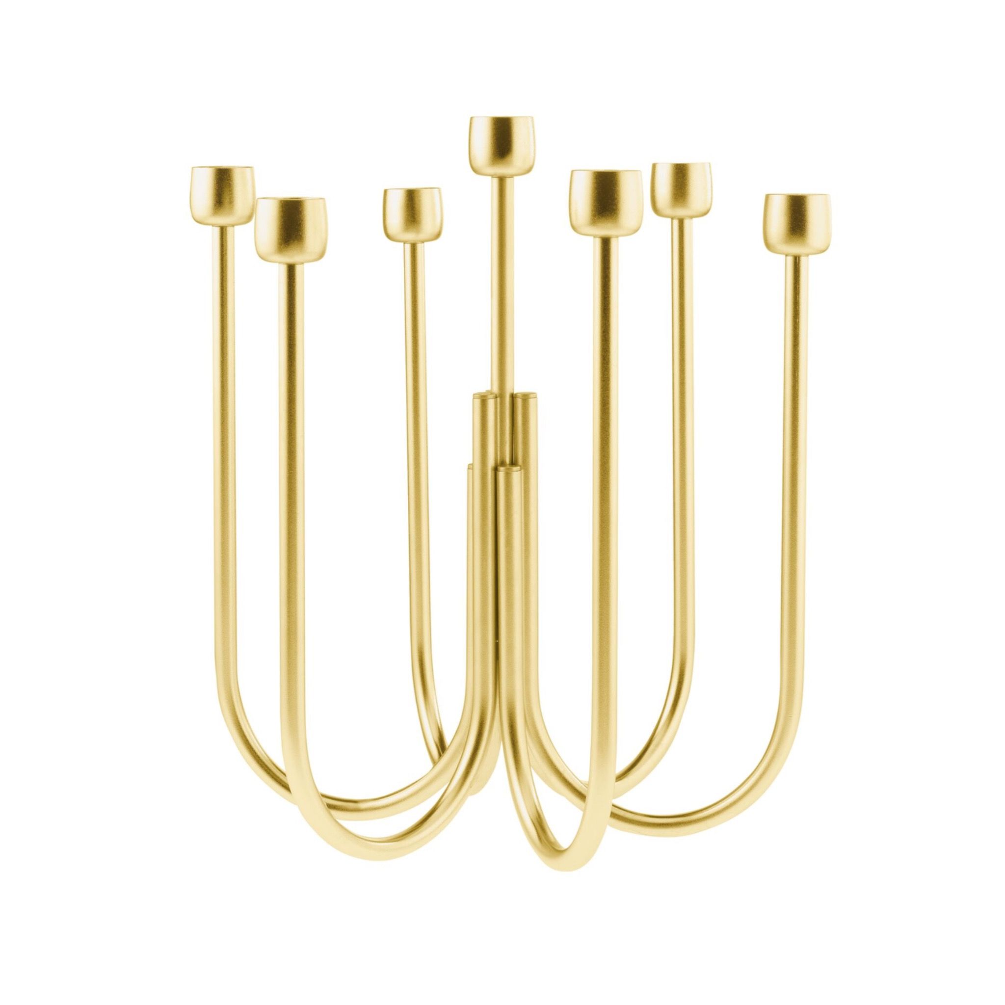  Chân nến Kyma Mirror PVD Gold 25cm Sambonet 