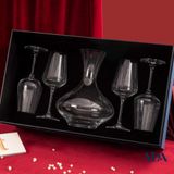  Decanter Amoroso & 04 ly vang Sandra 350ml 