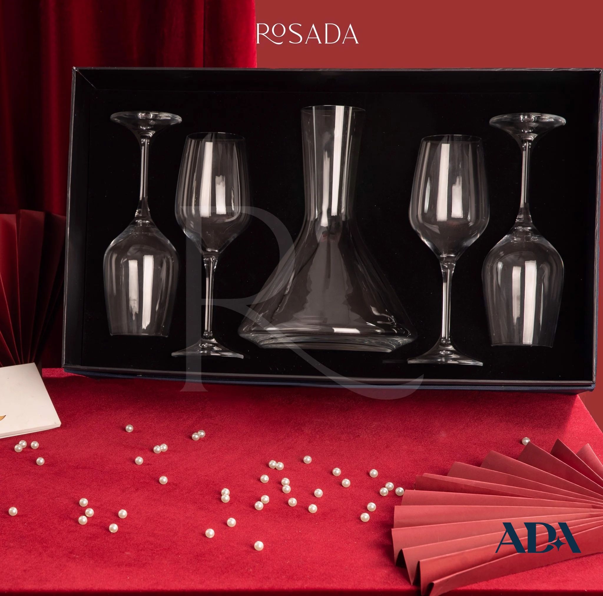  Decanter Xtra và 4 Rebecca 350ml 