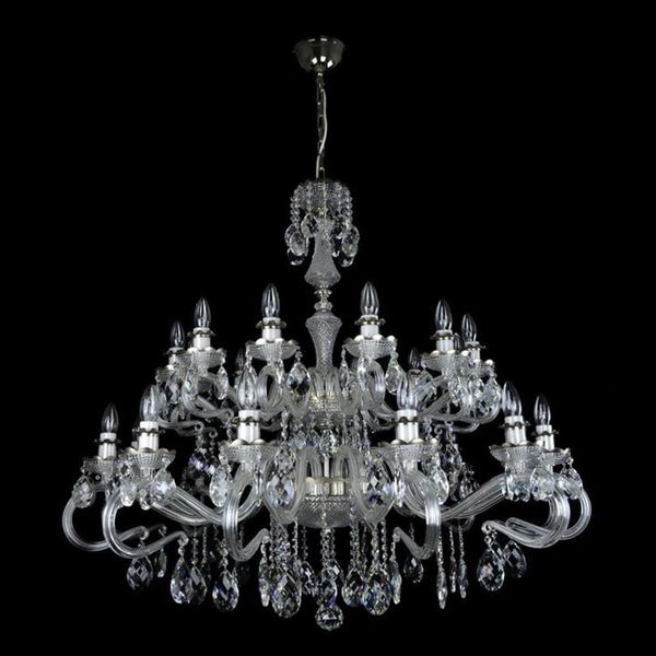  Đèn chùm pha lê Daisy silver 