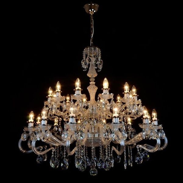  Đèn chùm pha lê Daisy silver 