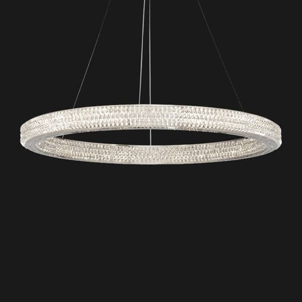  Đèn hiện đại Cerchi di Luce silver 100 