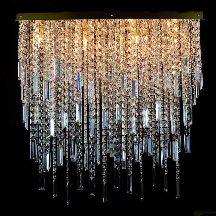  Đèn hiện đại Crystal Rain 8 Delta 