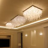  Đèn hiện đại Crystal Rain 16 