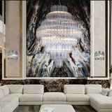  Đèn pha lê hiện đại Iceberg 