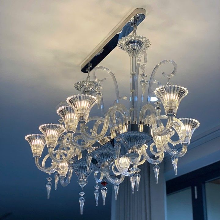  Đèn chùm pha lê Diamante 489 
