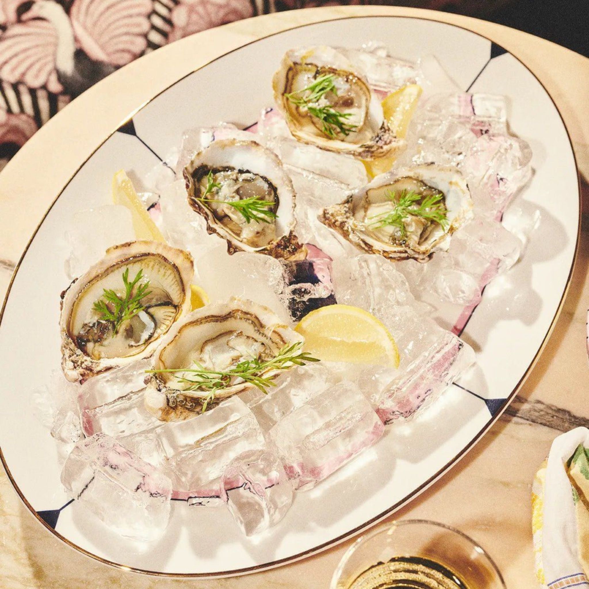  Đĩa sứ oval Nova 39cm Reflections Copenhagen 