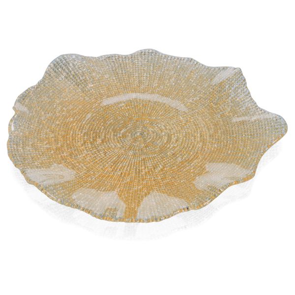  Đĩa Folies Gold Glitter 37cm 