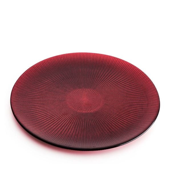  Đĩa Noel Centerpiece Red Glitter 37cm 