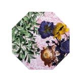  Đĩa sứ bát giác Kyma Multicolor 37x37cm Sambonet 