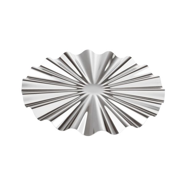  Đĩa trang trí Snow Kyma Stainless Steel Mirror Steel 33cm Sambonet 
