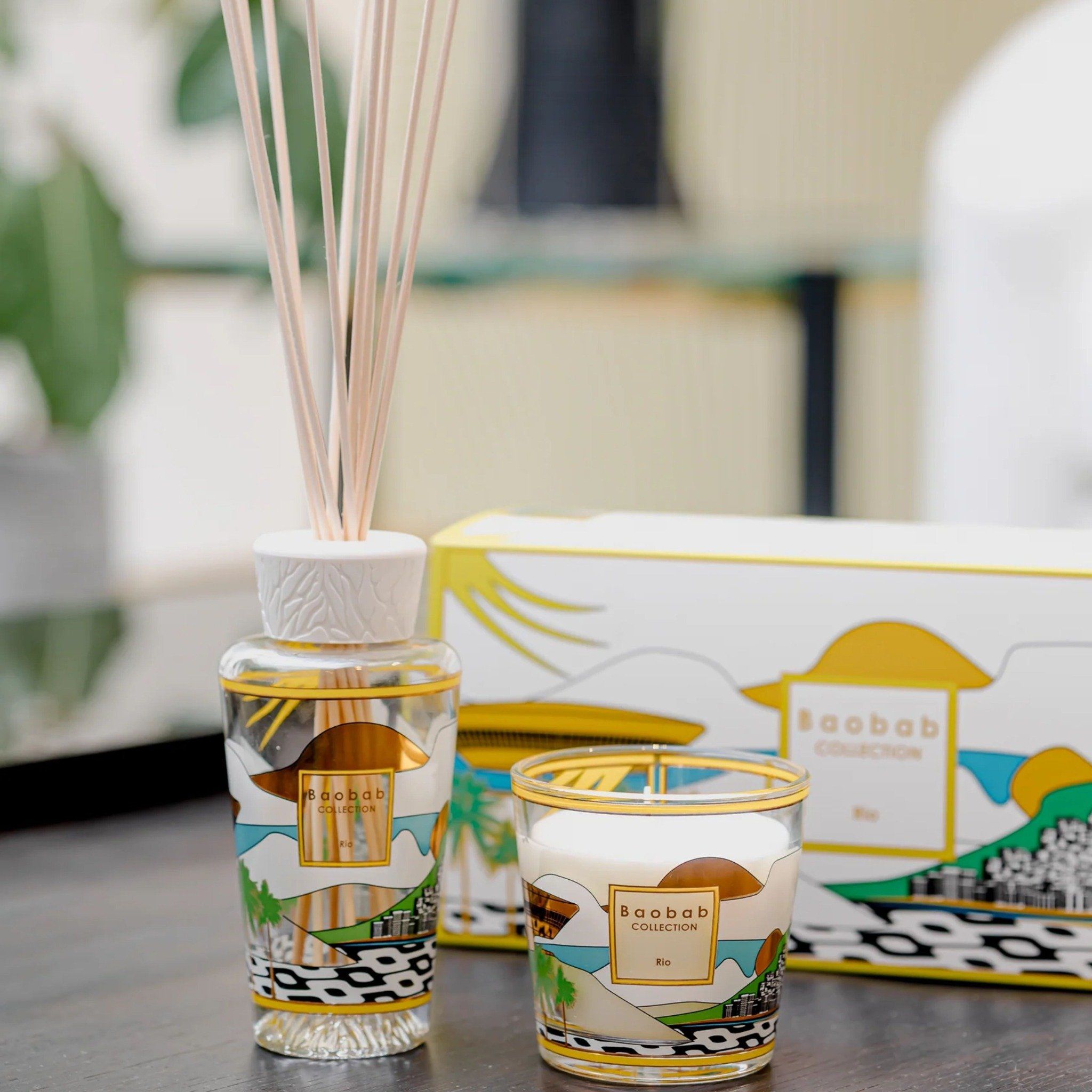  Set nến & khuếch tán hương My First Baobab Cities Rio Baobab Collection 
