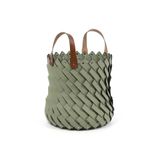  Giỏ đựng đồ Almeria Oil Green size M Pinetti 