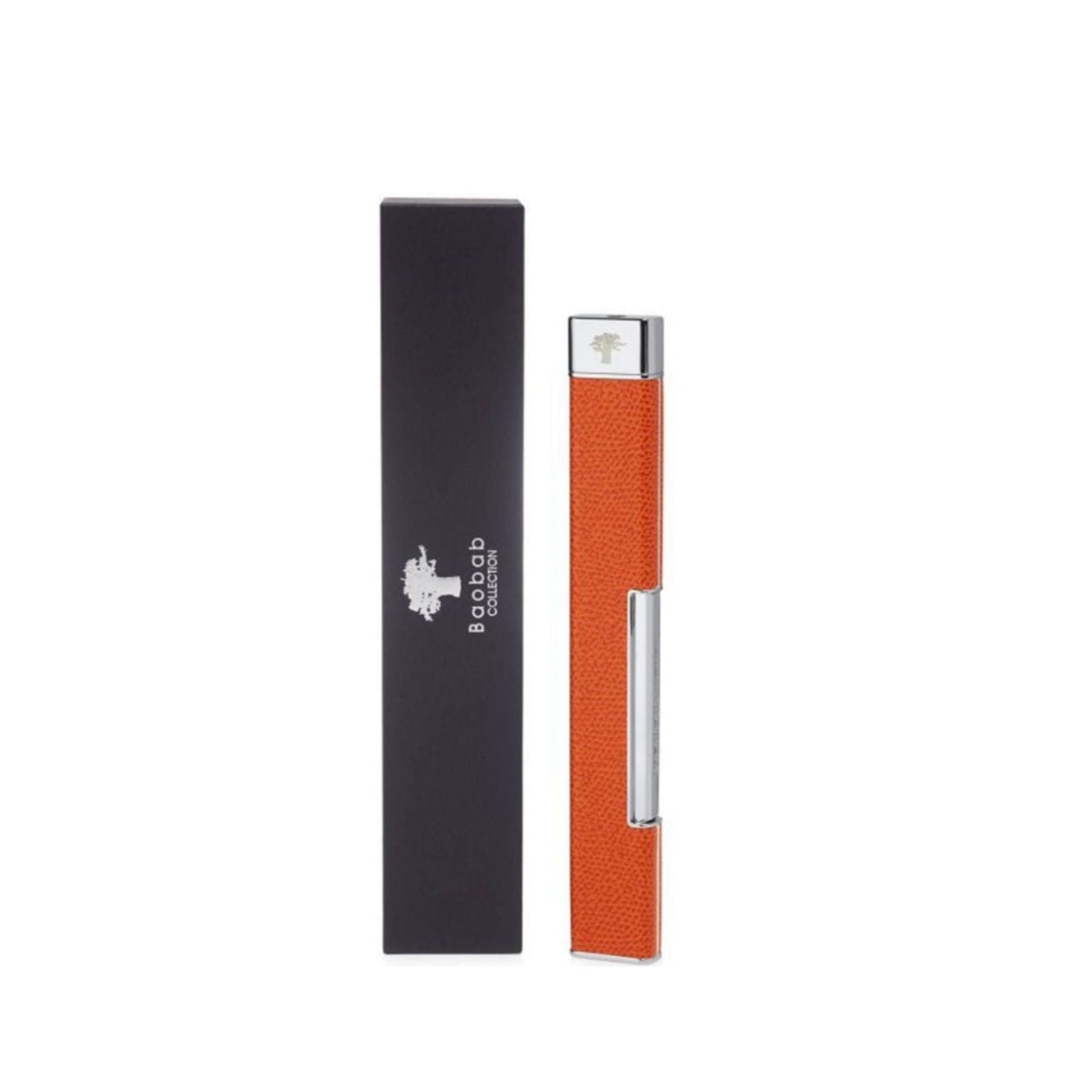  Bật lửa da Graine Orange Baobab 
