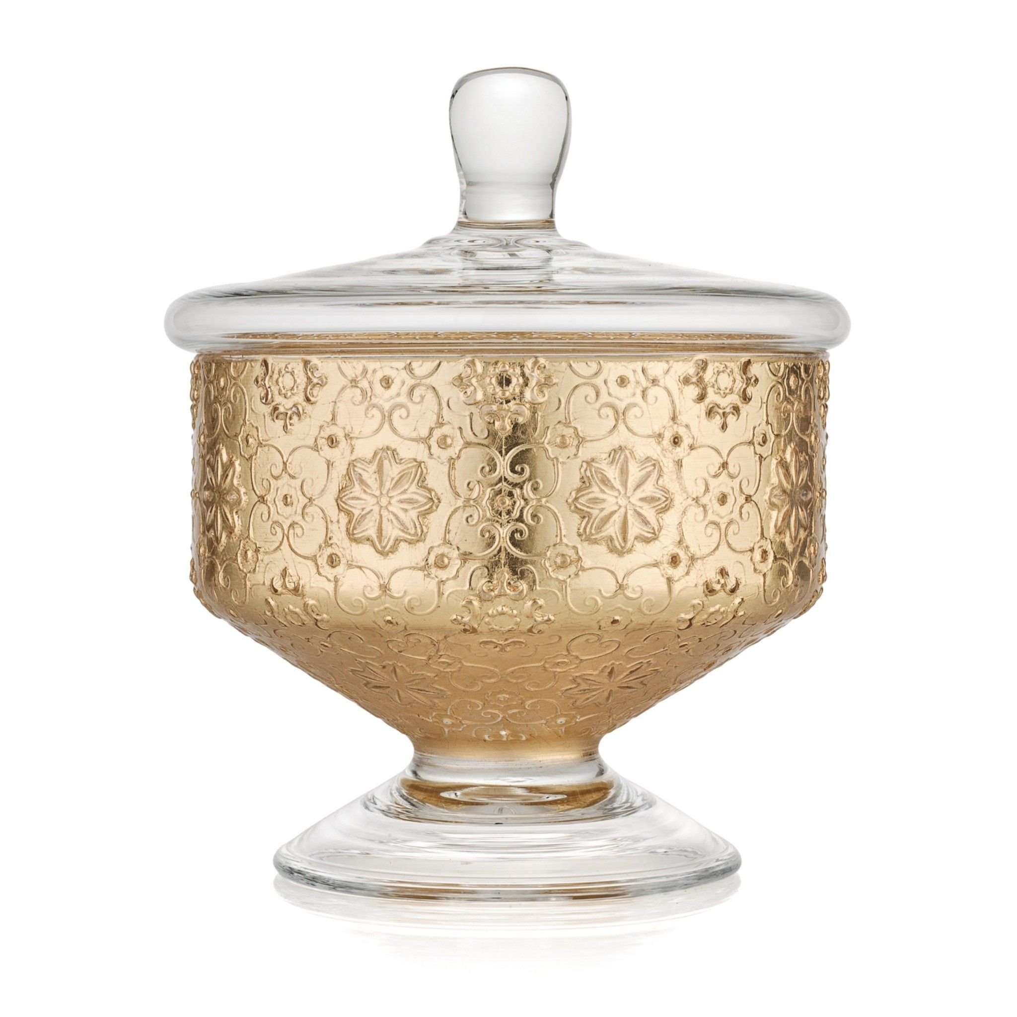  Hũ kẹo Arabesque Gold Leaf 20cm 