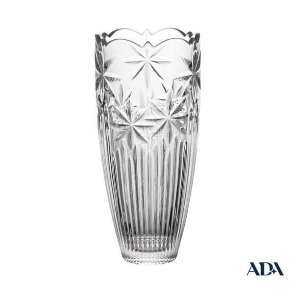 lọ hoa pha lê Czech họa tiết hoa thị