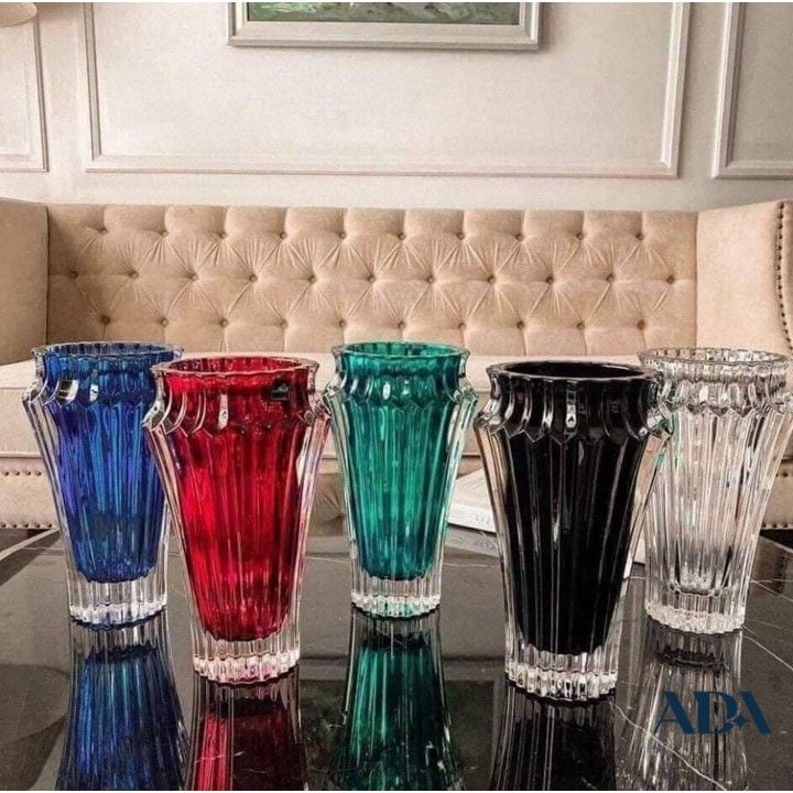  Lọ hoa pha lê Crown Jewel Red Rogaska 