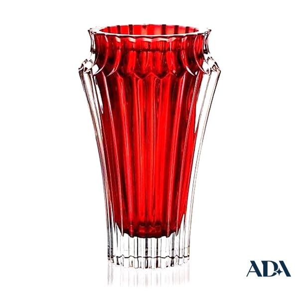 Lọ hoa pha lê Crown Jewel Red