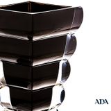  Lọ hoa pha lê Adria đen 25cm - Rogaska 
