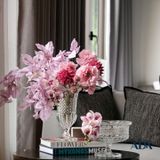  Lọ hoa pha lê Alexandria đế tròn cánh hoa 