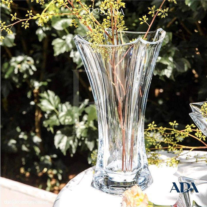  Lọ hoa bó mạ vuông trơn 