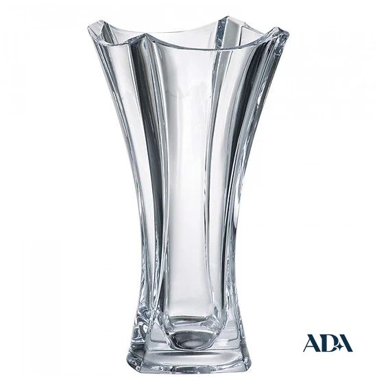  Lọ hoa pha lê bó mạ vuông 30,5cm 