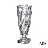  Lọ hoa chân đế Flamenco trắng 38cm Bohemia Treasury 