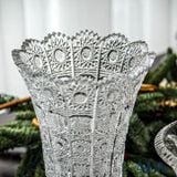  Lọ hoa pha lê chân đế tròn M57 30.5cm 