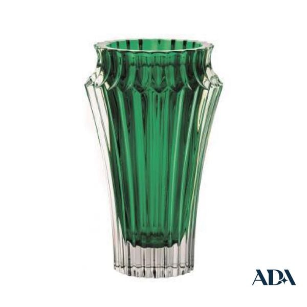  Lọ hoa pha lê Crown Jewel xanh lá 25cm 