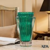  Lọ hoa pha lê Crown Jewel xanh lá 25cm 