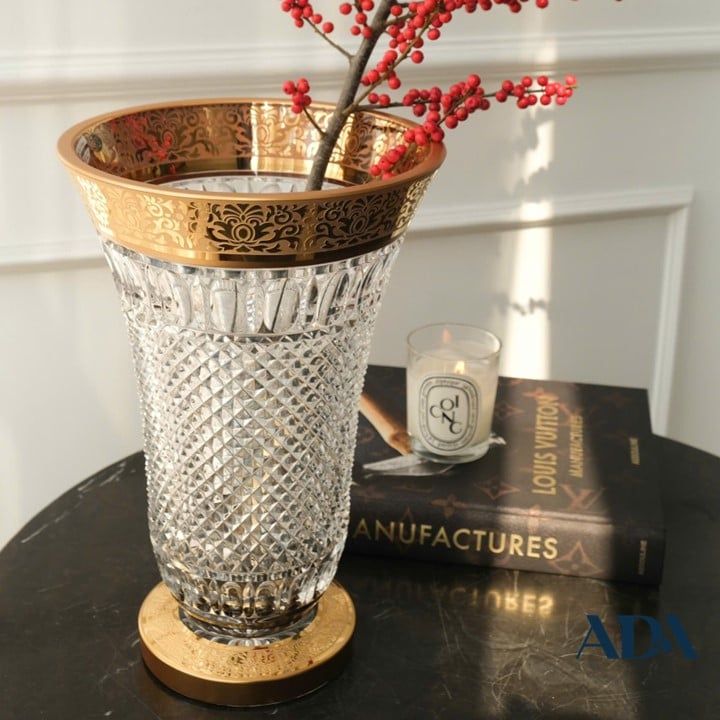  Lọ hoa mạ vàng Tulip Felicie Romantic 30.5cm Ales Zverina 