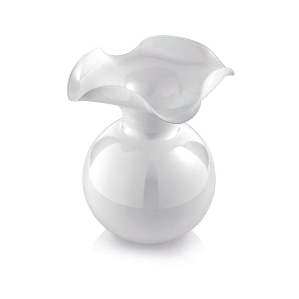  Lọ hoa PRIMULA trắng ngọc 25cm 