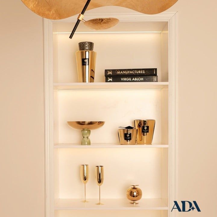  Set 2 ly Champagne Steel Gold Look Sambonet 