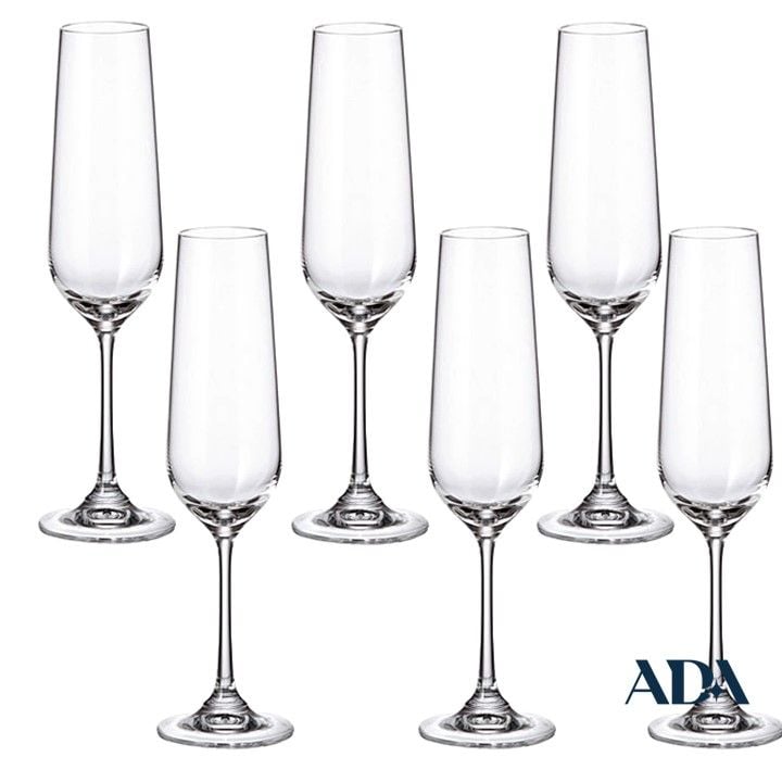  Ly champagne Strix 200ml bộ 6 ly 