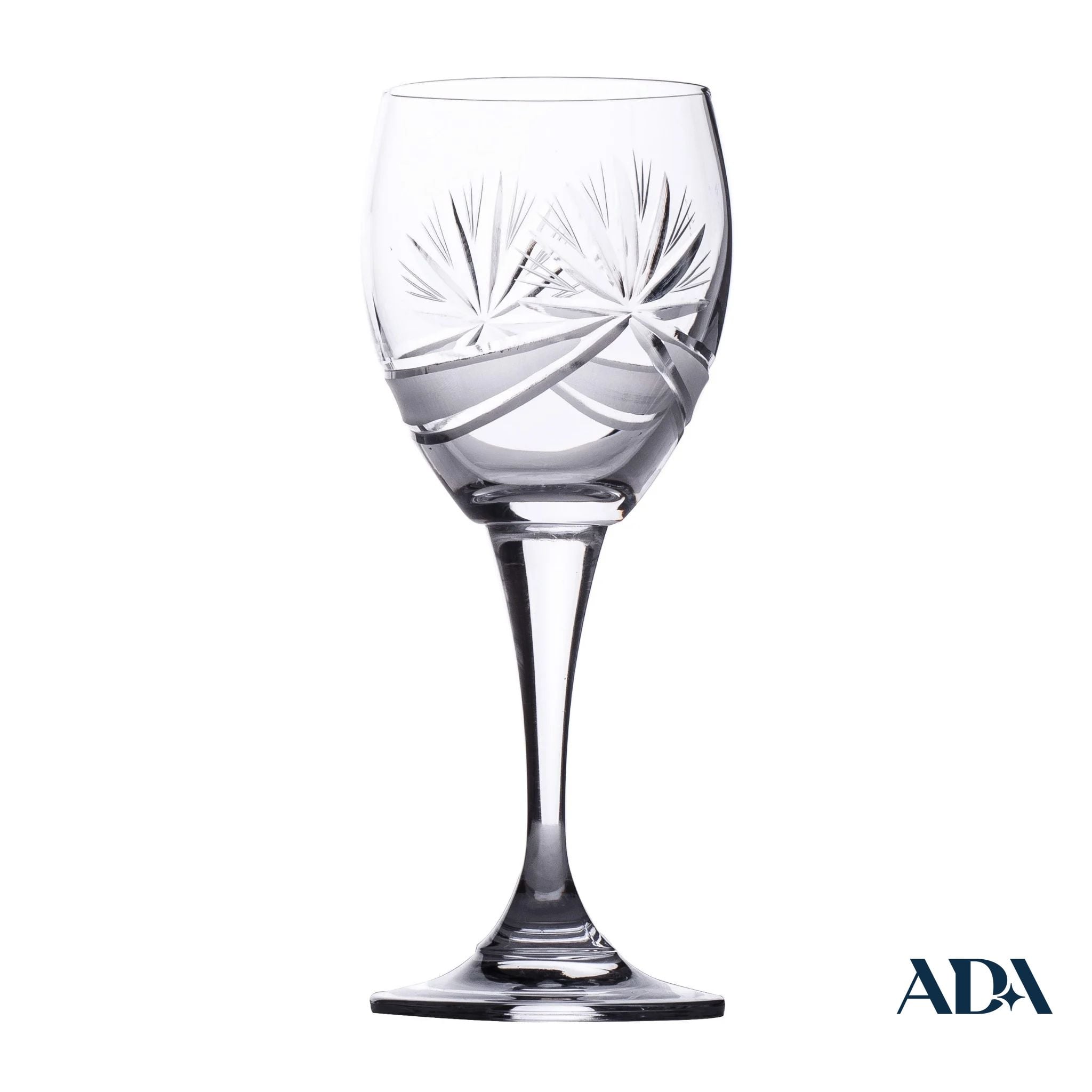  Ly vang pha lê Adele mài nơ 270ml 